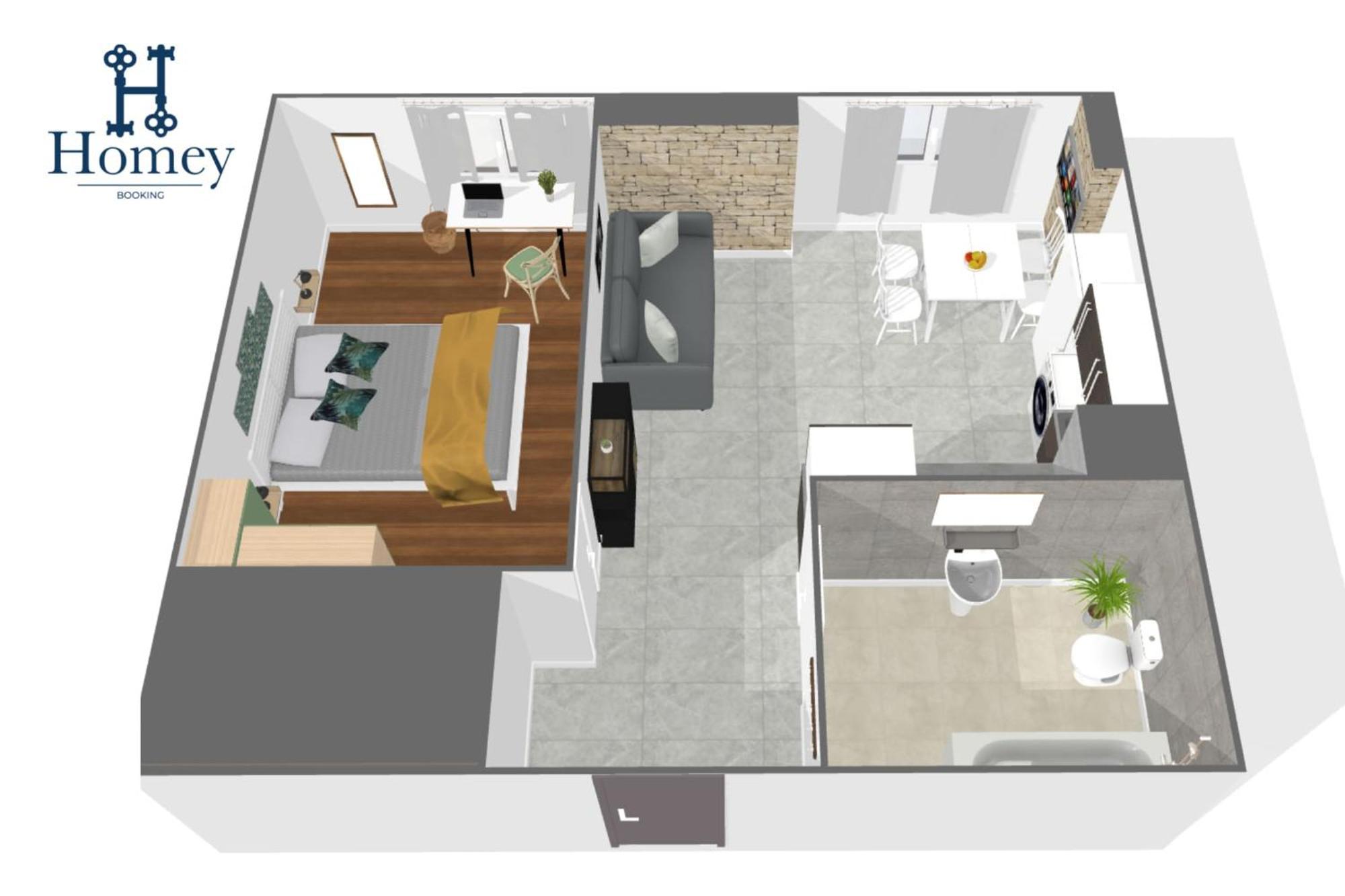 Ambilly Homey Keola - Parking Prive Gratuit - Aux Portes De Geneve - Au Pied Du Tram - Appartement Avec 1 Chambre Et Un Grand Salon Avec Un Canape-Lit מראה חיצוני תמונה