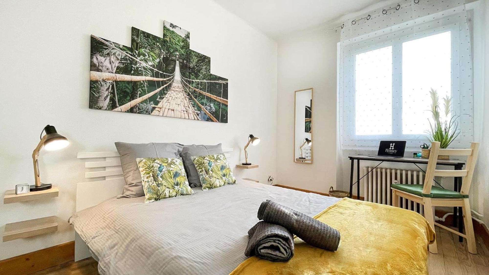 Ambilly Homey Keola - Parking Prive Gratuit - Aux Portes De Geneve - Au Pied Du Tram - Appartement Avec 1 Chambre Et Un Grand Salon Avec Un Canape-Lit מראה חיצוני תמונה